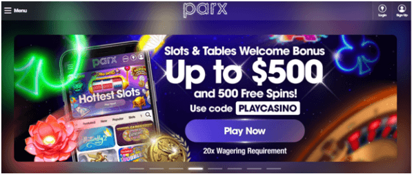 parx online casino bonus